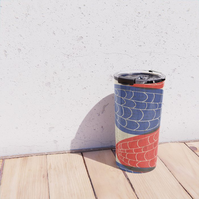Red Fish, Blue Fish Travel Mug Gallery Image 4