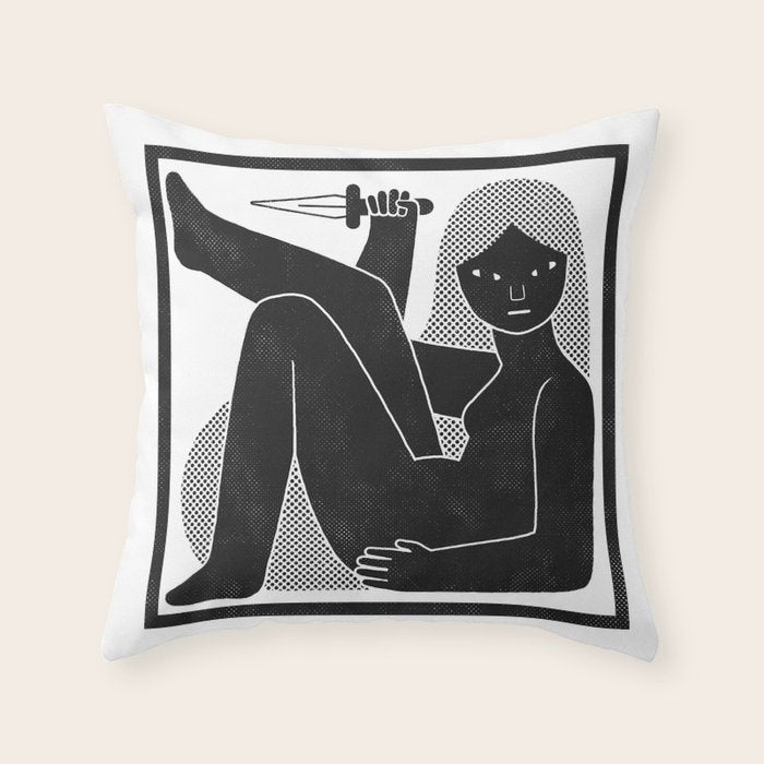 Trapped Throw Pillow Gallery Image 6