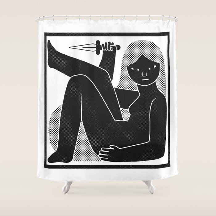 Trapped Shower Curtain Gallery Image 1