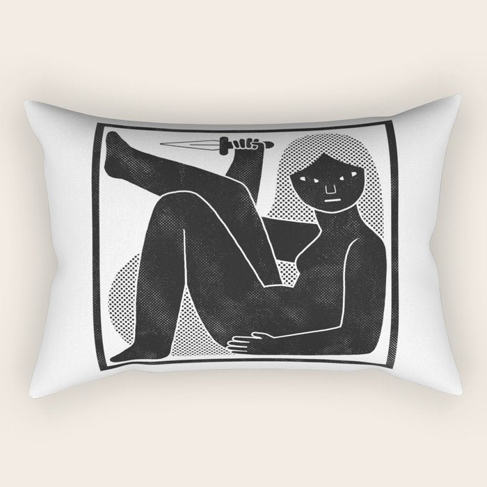 Trapped Rectangular Pillow Gallery Image 2
