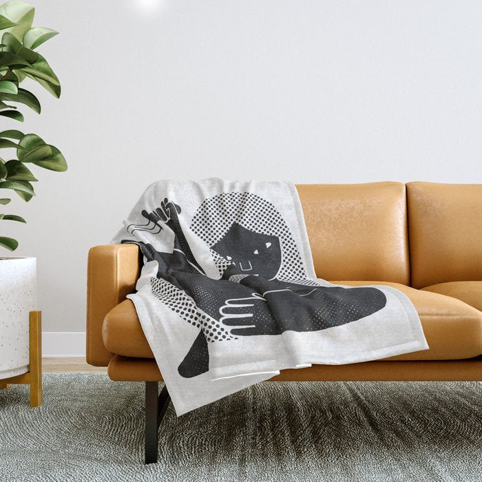 Trapped Throw Blanket Gallery Image 1