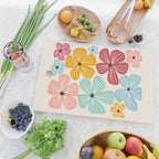 Frangipani flowers - bright Cutting Board Gallery Image 2