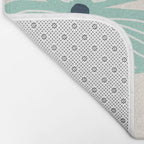 Frangipani flowers - bright Bath Mat Gallery Image 2
