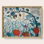 nature Japanese painting Serving Tray Gallery Image 1