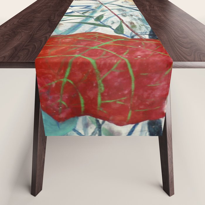 nature Japanese painting Table Runner Gallery Image 1