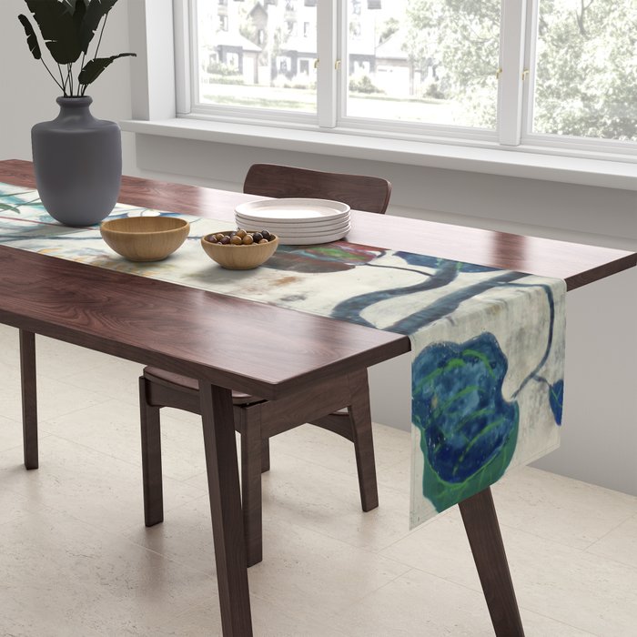 nature Japanese painting Table Runner Gallery Image 2