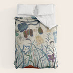 nature Japanese painting Comforter Gallery Image 6