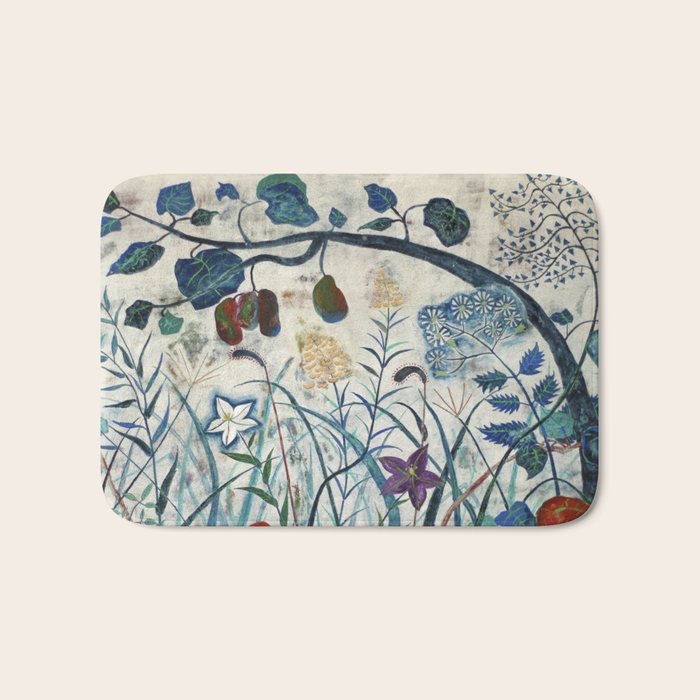 nature Japanese painting Bath Mat Gallery Image 1
