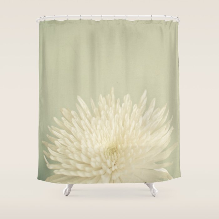 Pale Beauty Shower Curtain Gallery Image 1