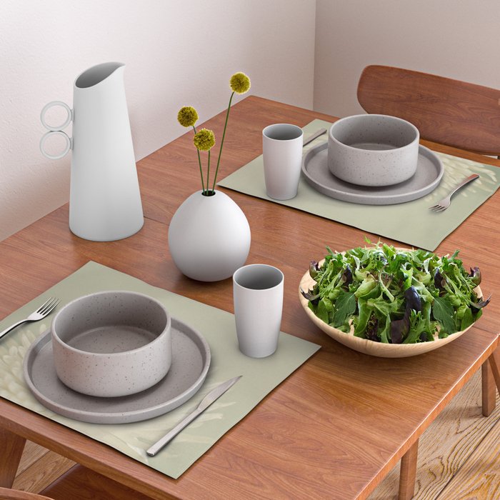 Pale Beauty Placemat Gallery Image 2