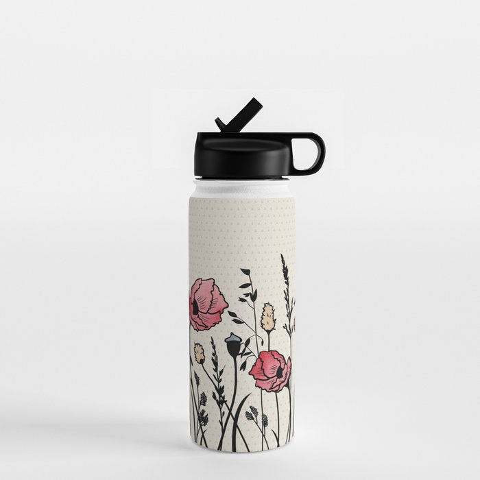 Summer Field (neutral remix) Water Bottle Gallery Image 1