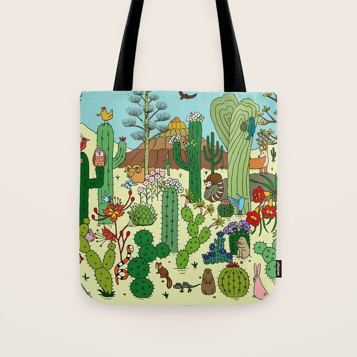 Arizona Desert Museum Tote Bag Gallery Image 1