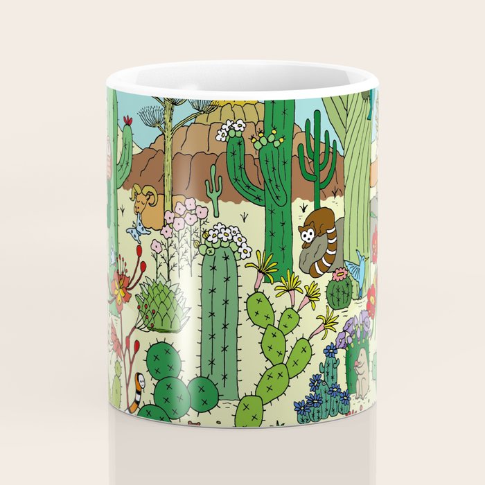 Arizona Desert Museum Coffee Mug Gallery Image 4