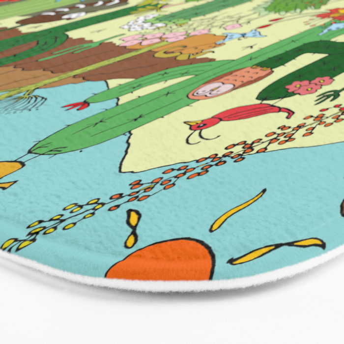 Arizona Desert Museum Bath Mat Gallery Image 3