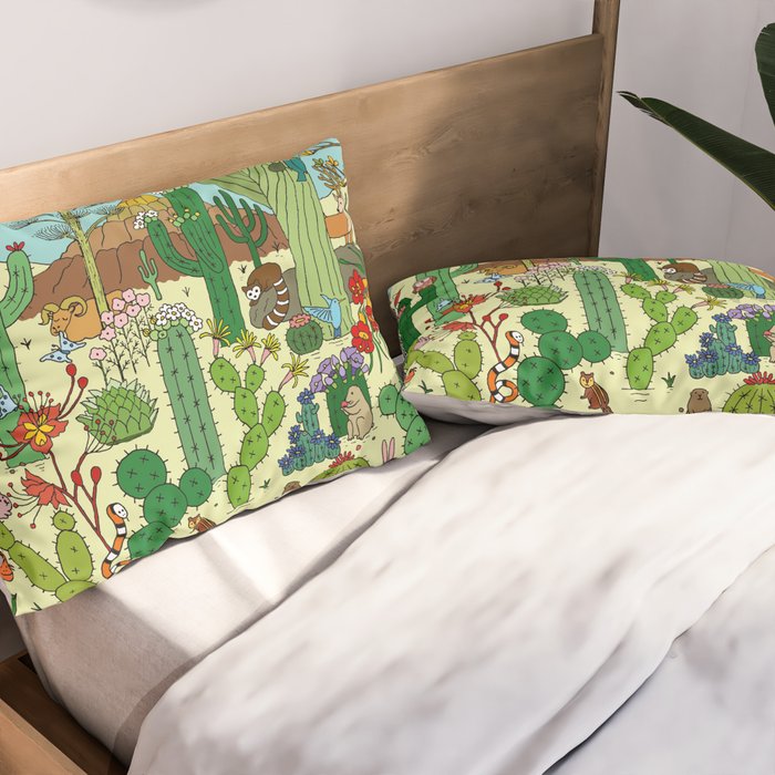 Arizona Desert Museum Pillow Sham Gallery Image 2