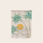 Colorful SoCal Palm Tree Scene Wall Hanging Gallery Image 1