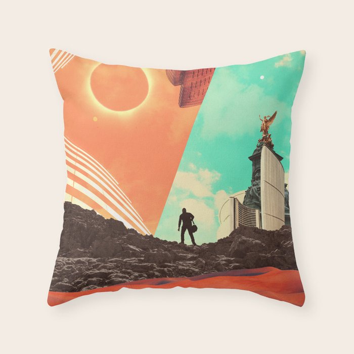 Leaving the Void Throw Pillow Gallery Image 1