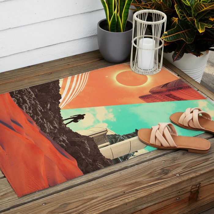 Leaving the Void Outdoor Rug Gallery Image 2