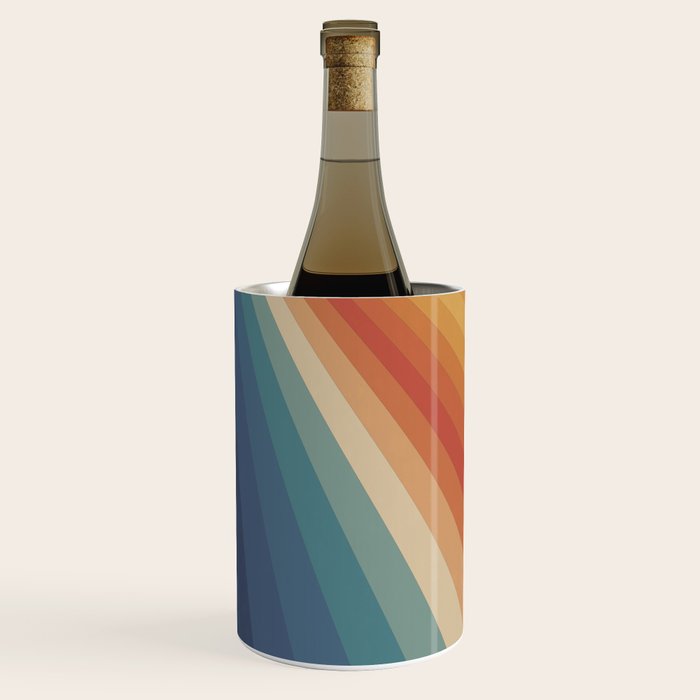 Retro 70s Sunrays Wine Chiller Gallery Image 2