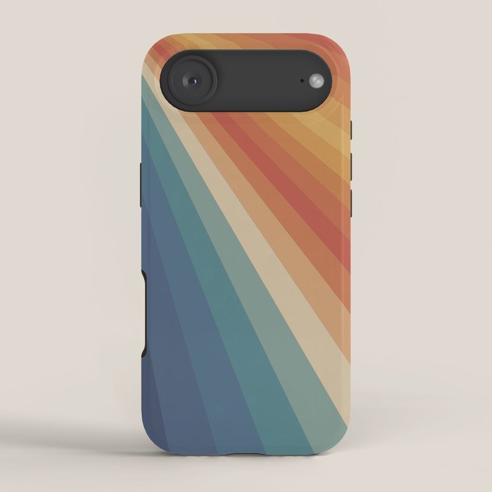 Retro 70s Sunrays iPhone Case Gallery Image 2