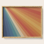 Retro 70s Sunrays Serving Tray Gallery Image 1