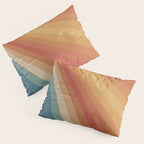 Retro 70s Sunrays Pillow Sham Gallery Image 3