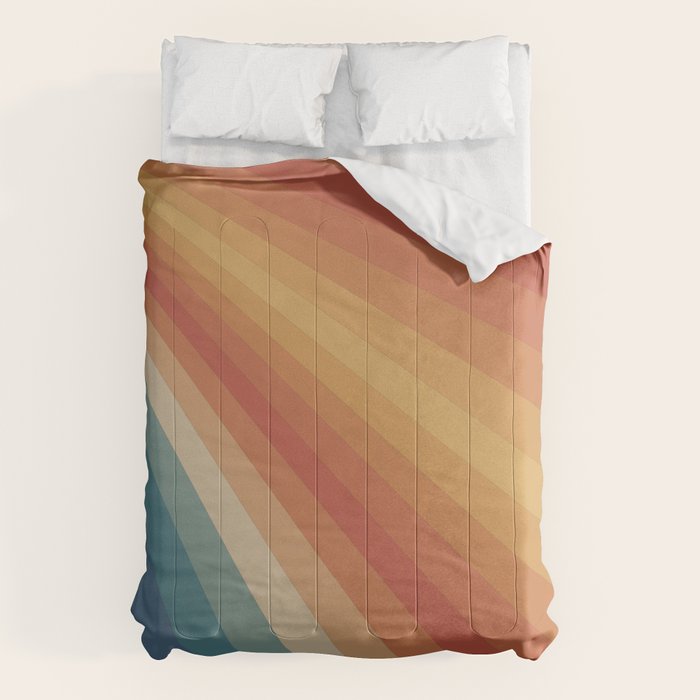 Retro 70s Sunrays Comforter Gallery Image 6