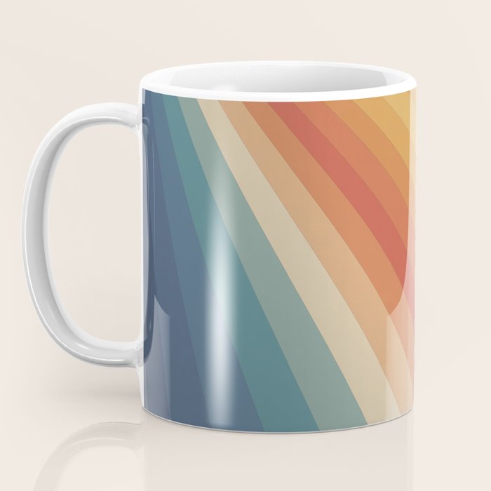 Retro 70s Sunrays Coffee Mug Gallery Image 3