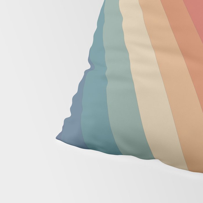 Retro 70s Sunrays Pillow Sham Gallery Image 4