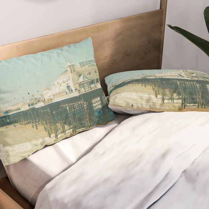 Brighton Pier Pillow Sham Gallery Image 2