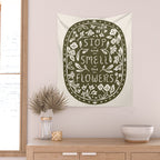 Stop and Smell the Flowers Wall Tapestry Gallery Image 2