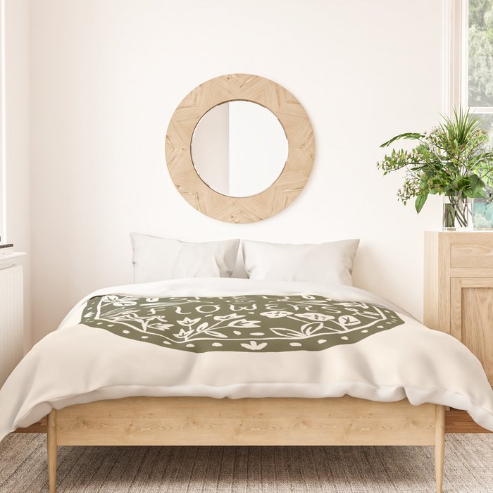 Stop and Smell the Flowers Duvet Cover Gallery Image 3