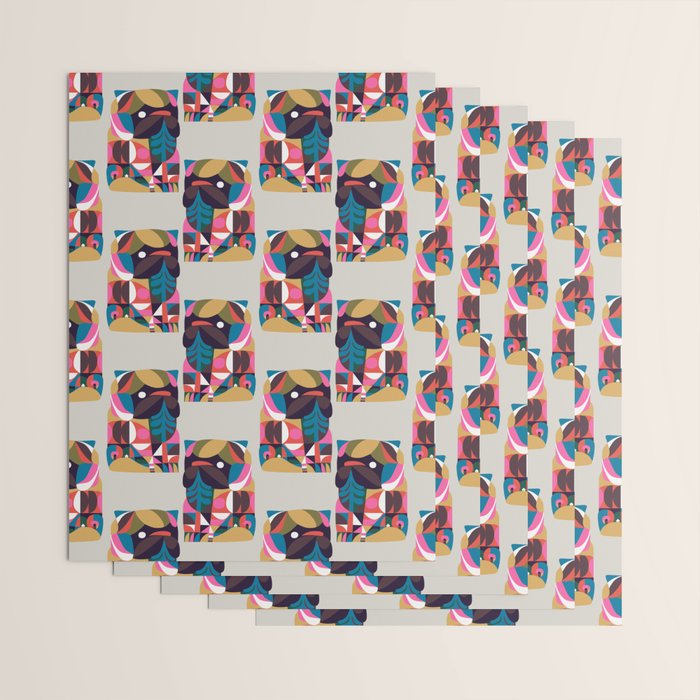 Nordic Pug Wrapping Paper Gallery Image 3