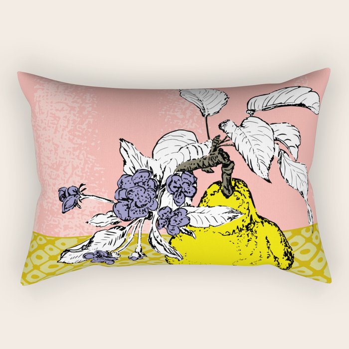 Super fruits - Pear  gift of the gods Rectangular Pillow Gallery Image 2