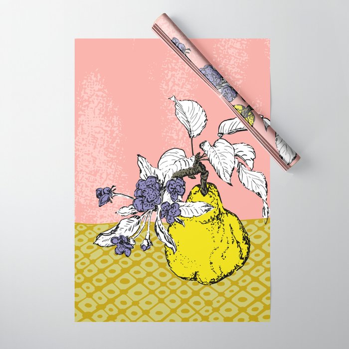Super fruits - Pear  gift of the gods Wrapping Paper Gallery Image 1