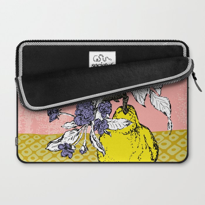 Super fruits - Pear  gift of the gods Laptop Sleeve Gallery Image 2