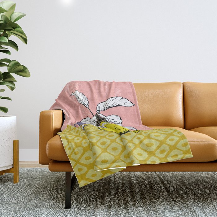 Super fruits - Pear  gift of the gods Throw Blanket Gallery Image 1