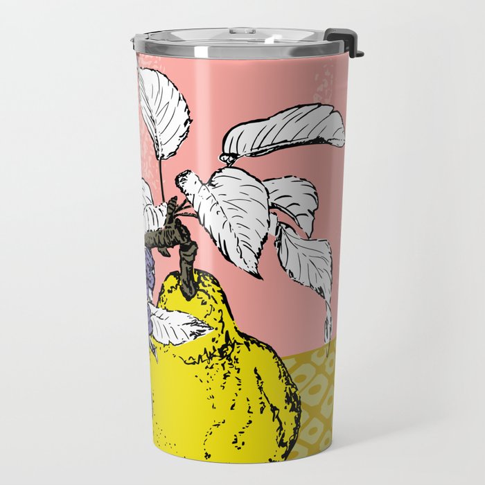 Super fruits - Pear  gift of the gods Travel Mug Gallery Image 2