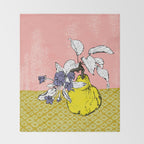 Super fruits - Pear  gift of the gods Throw Blanket Gallery Image 2