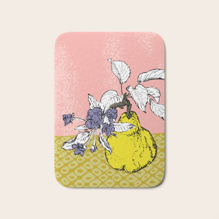 Super fruits - Pear  gift of the gods Bath Mat Gallery Image 1