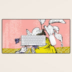 Super fruits - Pear  gift of the gods Desk Mat Gallery Image 1