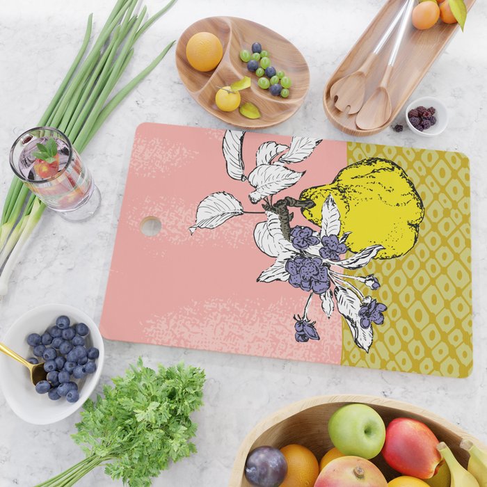 Super fruits - Pear  gift of the gods Cutting Board Gallery Image 2