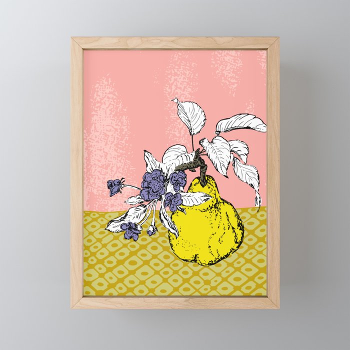 Super fruits - Pear  gift of the gods Mini Art Print Gallery Image 1