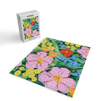 Vibrant Floral Terrarium Illustration Jigsaw Puzzle Gallery Image 2