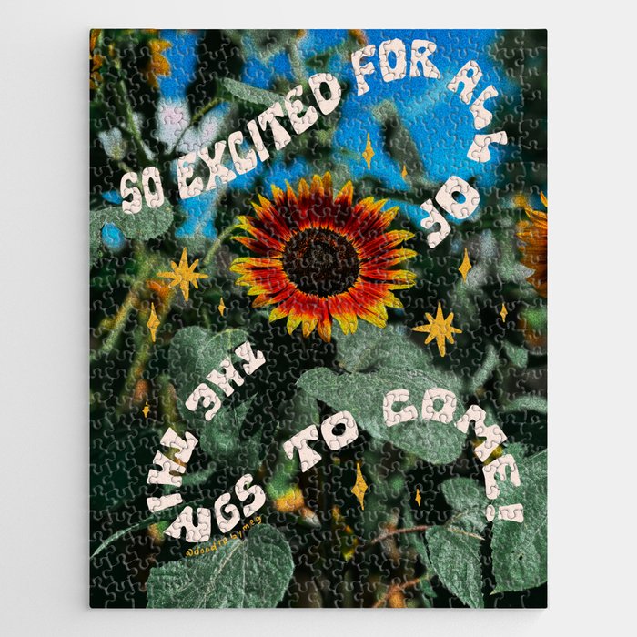 So Excited For All The Things To Come Jigsaw Puzzle Gallery Image 1