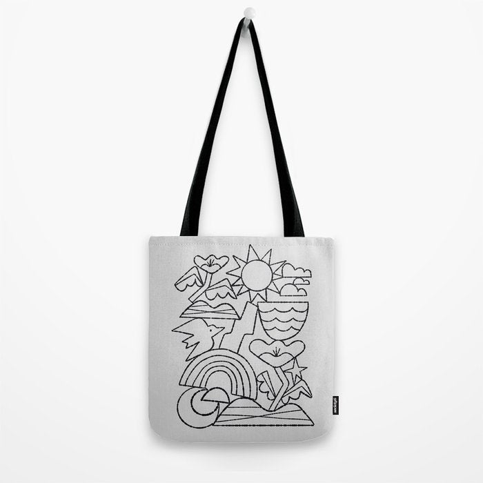 Stack No. 2 Tote Bag Gallery Image 2