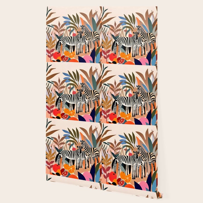 Three Zebras Wallpaper Gallery Image 2