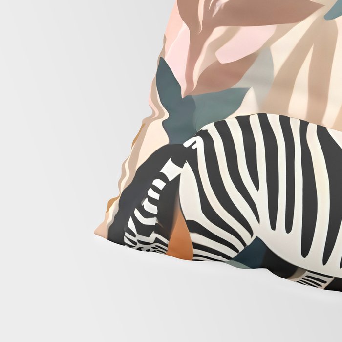 Three Zebras Pillow Sham Gallery Image 4