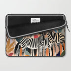 Three Zebras Laptop Sleeve Gallery Image 2