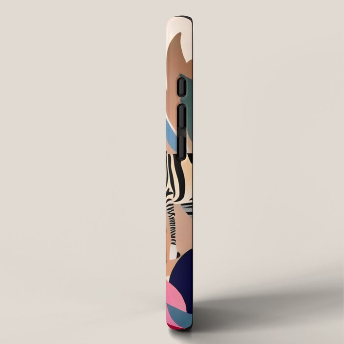 Three Zebras iPhone Case Gallery Image 2